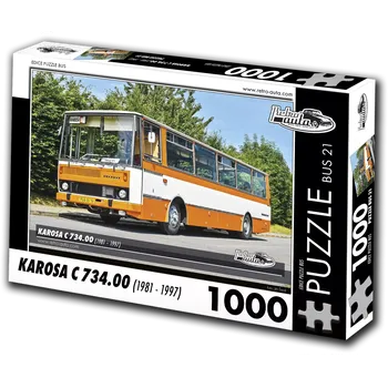 Puzzle Puzzle Retro-auta Karosa C 734 (1981–1997) – 1000 dílků
