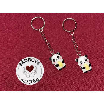 HandMade by VeJa Přívěšek na klíče - panda