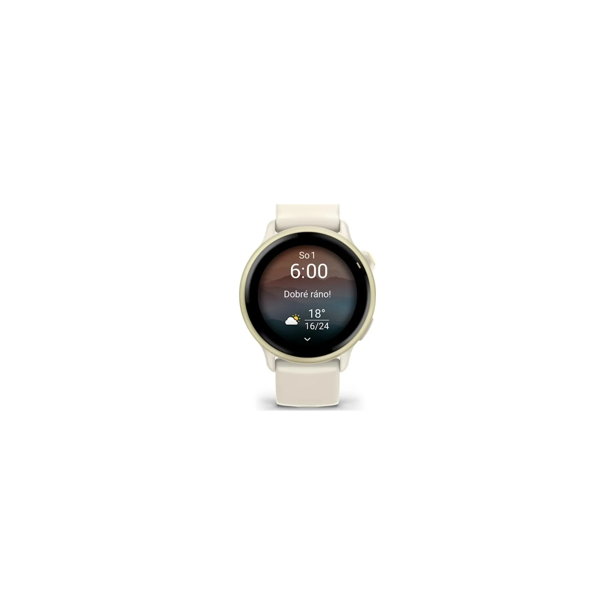 Fotografie 4 - Chytré hodinky Garmin vívoactive 6 Lunar Gold/Bone