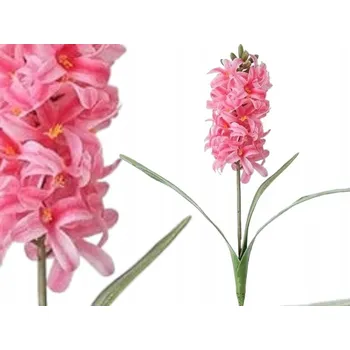 umělá květina HYACINT S LISTY 42 cm umělý jako živý