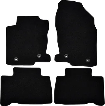 autokoberec Premium black velurové autokoberce Lexus NX 2014-2021 4ks