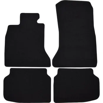 autokoberec Premium black velurové autokoberce BMW 7 F01 2009-2016 4ks