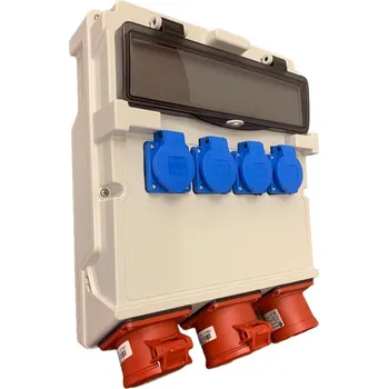 Rozvaděč 63600.40101.9 zásuvková kombinace osazená ELEKTRIUM - zakázková výroba