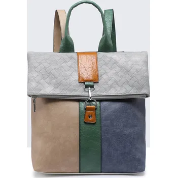 Městský batoh Donna Alessia Stylový dámský městský batoh multicolor 28761 Model: 3