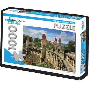 Puzzle TOURIST EDITION Přehrada Les Království č.74 1000 dílků