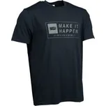 Nash Triko Make It Happen Coordinates T Shirt Black - XL