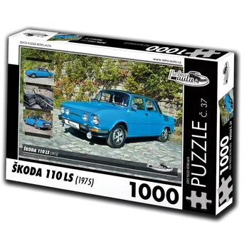 Puzzle Puzzle RETRO-AUTA Škoda 110 LS (1975) – 1000 dílků