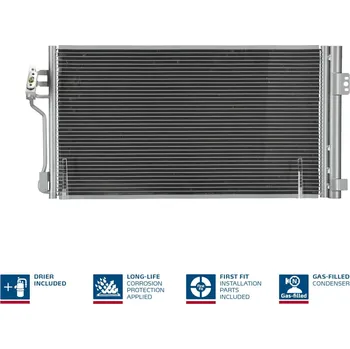 Výparník klimatizace Kondenzátor, klimatizace NISSENS 94674