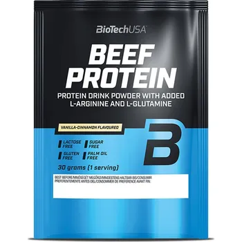 Protein BioTech Beef Protein 30 g Příchuť: skořice-vanilka