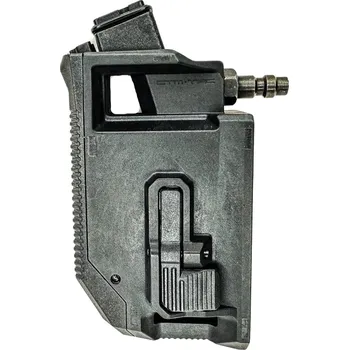 Sportovní střelba CTM TAC CTM 90° HPA adaptér pro AAP-01 a G-series na zásobníky AEG M4 - Černá