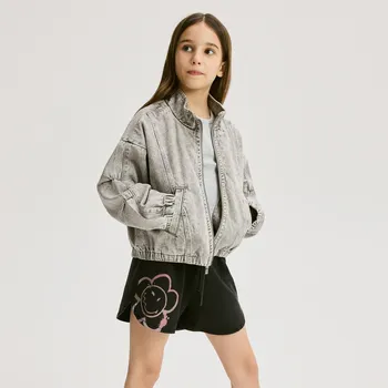 Dívčí oblečení Reserved - Kraťasy SmileyWorld® - černý - 6068G-99X - 6068G-99X-140