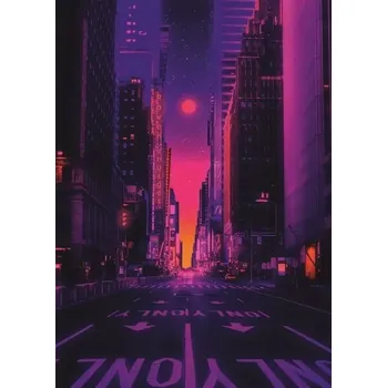 Puzzle RAVENSBURGER Neonové město 1000 dílků