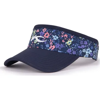 Kšiltovka Kjus Women Chloe Visor One Size, Atlanta Blue/Limoncello, dámské