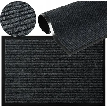 Hotová gumová rohožka, PVC, venkovní, 60 x 80 cm