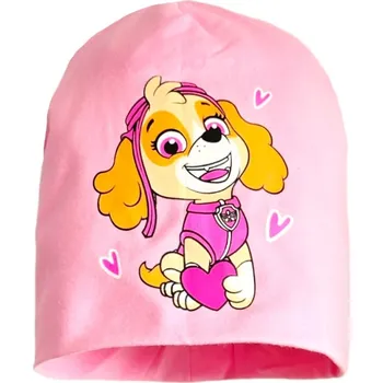 Čepice UNITED LABELS • Dívčí jarní / podzimní čepice Tlapková patrola - Paw Patrol - motiv Skye 54