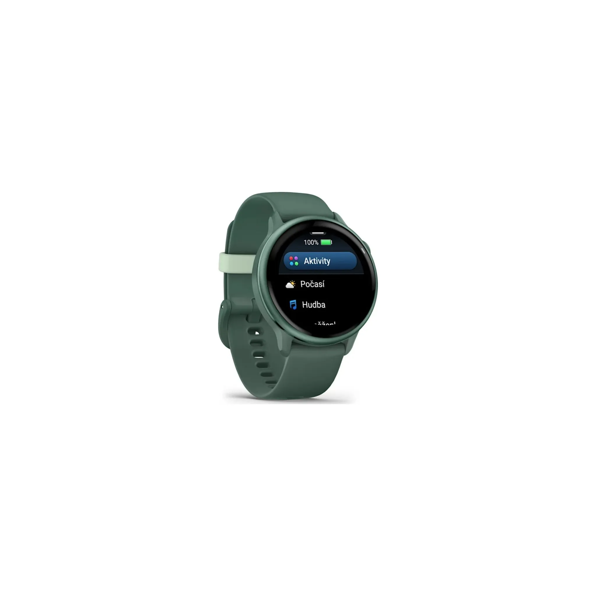 Fotografie 2 - Chytré hodinky Garmin vívoactive 6 Metallic Jasper Green/Jasper Green