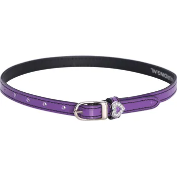 Ostruha Řemínky na šporny IRH Shiny, fialové