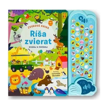 Leporelo Zvuková kniha Ríša zvierat