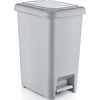 Odpadkový koš Koš odpadkový 40 l Slim pedál plast