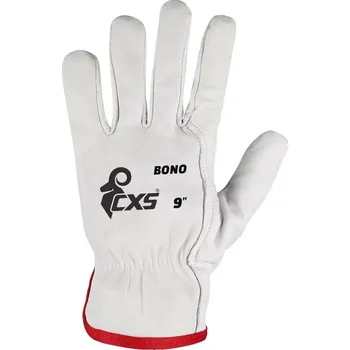 Pracovní rukavice Rukavice BONO kožené, vel. 08