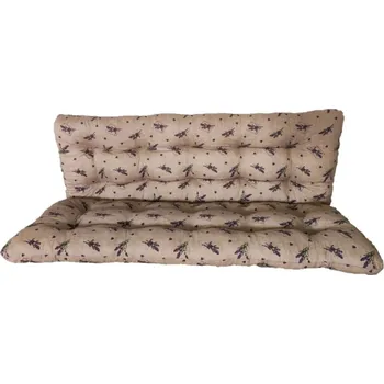 Příslušenství k houpačce LKV Lomnice Polstr a opěrka na zahradní houpačku 150 cm