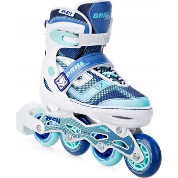 Kolečkové brusle Raven Drill WHITE/MINT EU 34-37 + DÁREK