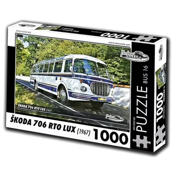 Puzzle Puzzle Retro-Auta: Škoda 706 RTO LUX