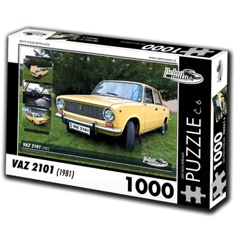 Puzzle Puzzle RETRO-AUTA VAZ 2101 1000 dílků