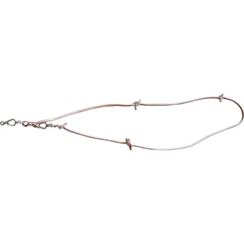 Vodítko pro psa Zubíček Přepínací vodítko z kulaté kůže