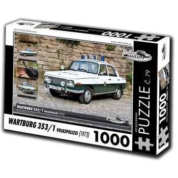 Puzzle Puzzle RETRO-AUTA Wartburg 353 Volkspolizei 1000 dílků