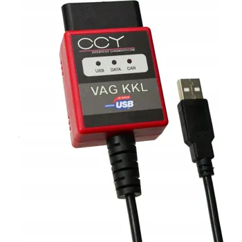 Autoelektronika KABEL VAG COM KKL INTERFACE DIAGNOSTICKÝ TESTER OBD2 VW Seat AUDI Škoda PL