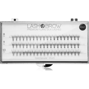 Umělé řasy Lash Brow Premium Flare Silk Lashes umělé řasy Spectacular Short 1 ks