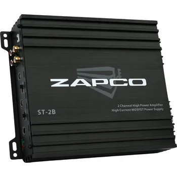 Zesilovač do auta Zesilovač ZAPCO ST-2B 2-kanálový 2x65W RMS třídy A/B Teplý zvuk