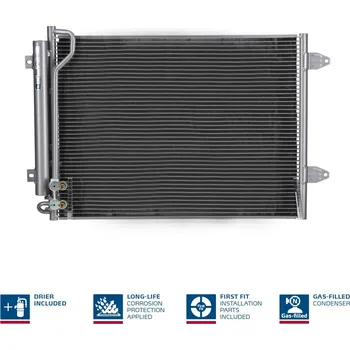 Výparník klimatizace Kondenzátor, klimatizace NISSENS 94831