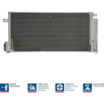 Výparník klimatizace Kondenzátor, klimatizace NISSENS 94899