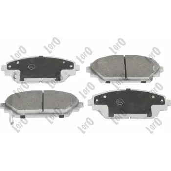 Brzdová destička Sada brzdových destiček, vždy 4 kusy v sadě ABAKUS 231-01-203