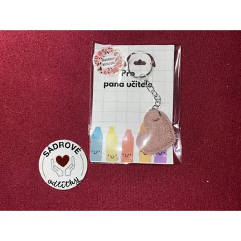 HandMade by VeJa Dárková karta - pro pana učitele (pastelky)