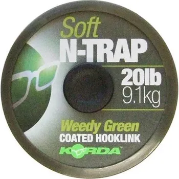 Korda N-Trap Semi Stiff Weedy Green 30 lb 20m