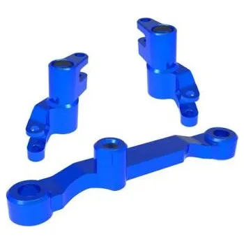 RC náhradní díl Traxxas páky řízeni hliníkové modré