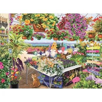 Puzzle Ravensburger puzzle Zahradní ráj 500 dílků