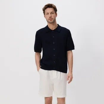 Pánské kalhoty Reserved - Šortky chino regular - bílá - 3197C-00X - 3197C-00X-36