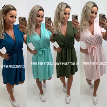 Dámské šaty SÁRA Královská modrá Univerzální