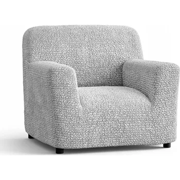 Napínací potah Potah na křeslo šedý