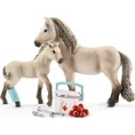 Schleich 42430 Set hříbě a islandská klisna s lékárničkou