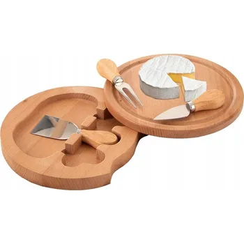 Kuchyňské prkénko Prkénko NA SÝRY krájení servírování sýra uzenin pochutin předkrmů + nože