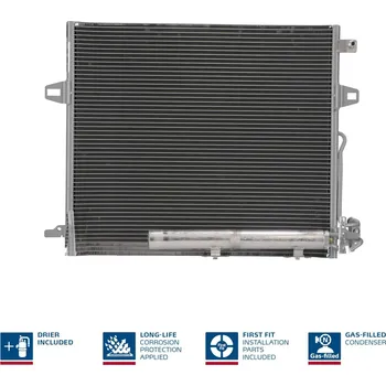 Výparník klimatizace Kondenzátor, klimatizace NISSENS 94897