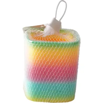 Hračka pro nejmenší Mac Toys PLEJO Barevná spirála čtverec