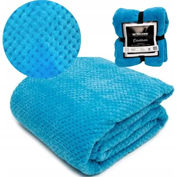 Prostěradlo Deka DOMAREX polyester 200 cm x 220 cm modrá