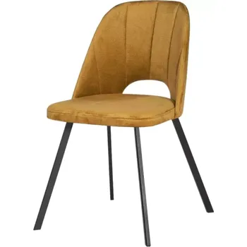 Jídelní židle Čalouněná židle KT680M Černá