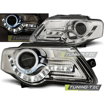 Přední světlomet SVĚTLOMETY DAYLIGHT CHROME pro VW PASSAT B6 3C 03.05-10